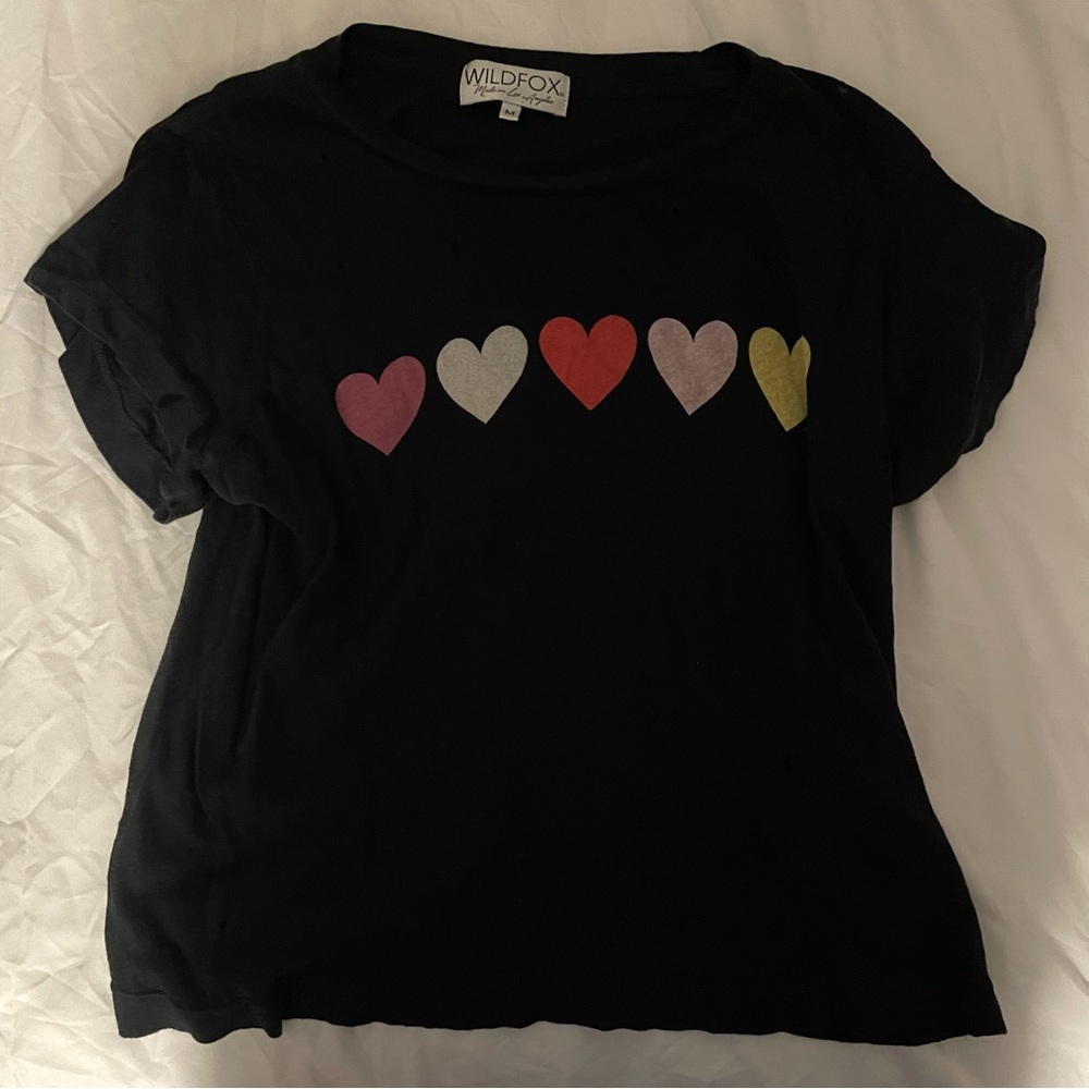 Wildfox Heart Graphic Tee